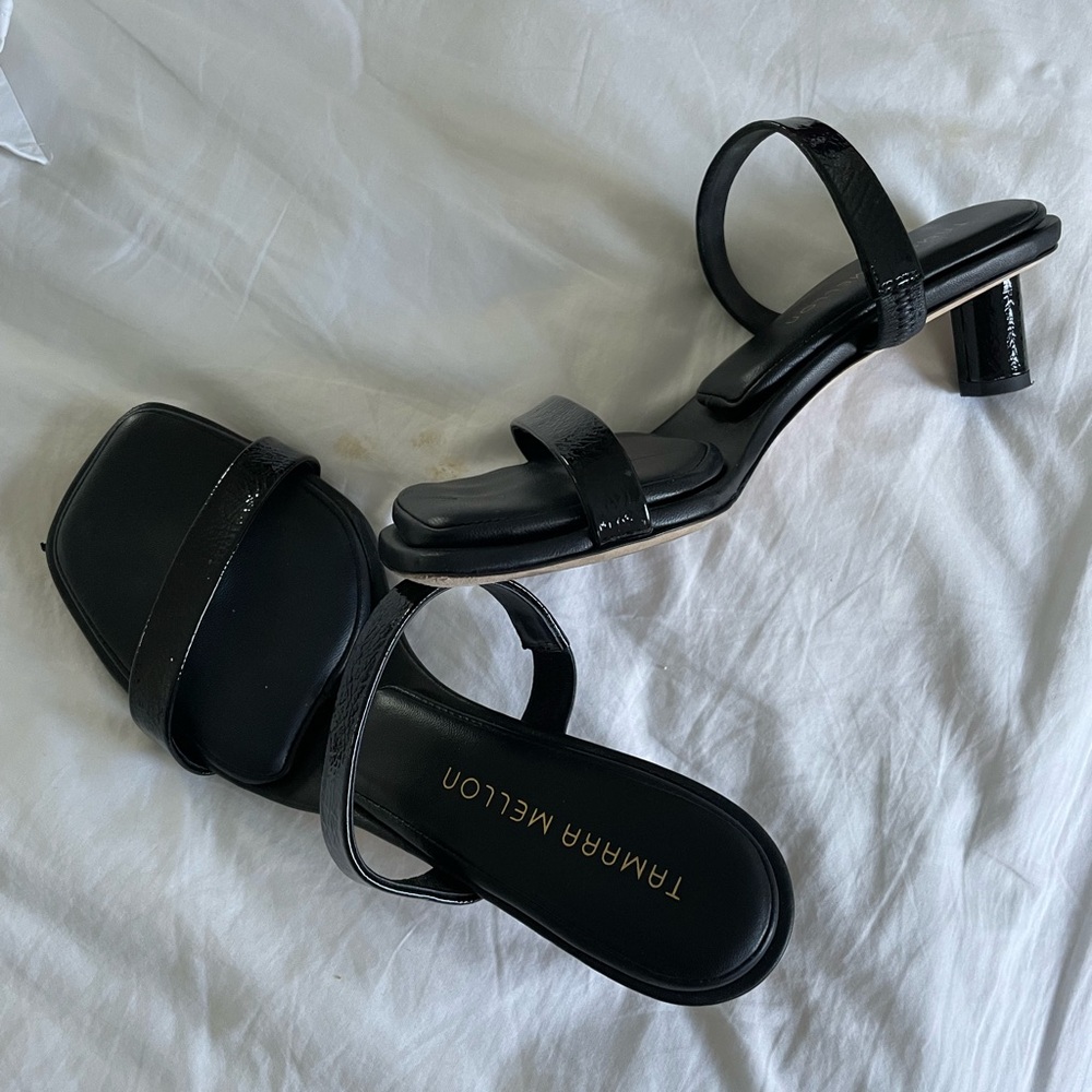 Tamara Mellon Black Women's Sandals